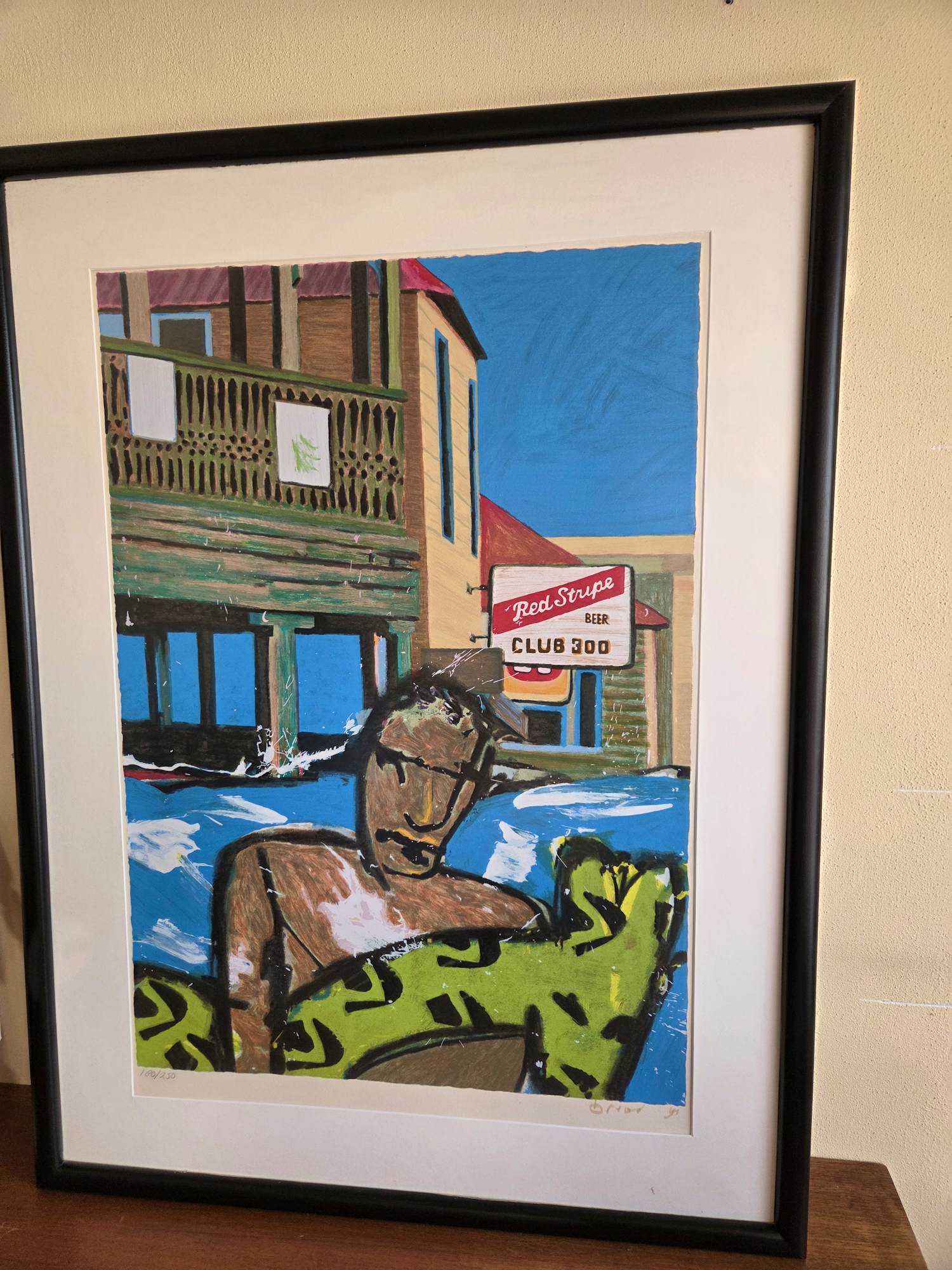 Herman Brood - Red Stripe kopen? Bied vanaf 595!