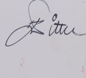 Franscz Witte - Gemengde techniek op papier, Naakt kopen? Bied vanaf 1!