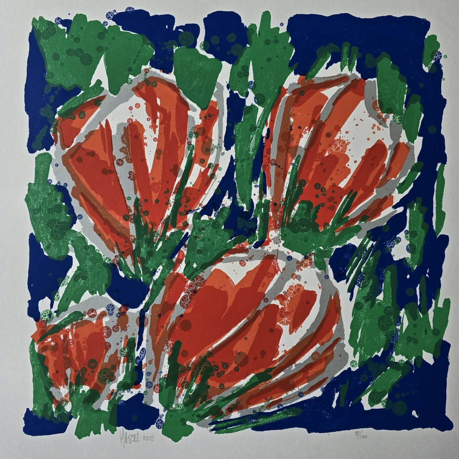 Ad van Hassel - Tulpen - 100 ex. kopen? Bied vanaf 69!