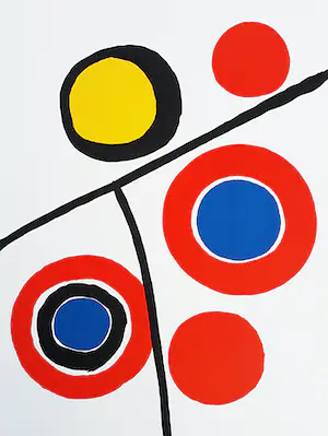Alexander Calder - Complete DLM 201, publicatie met o.a. 5 originele litho’s kopen? Bied vanaf 175!