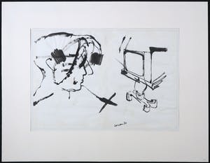 Toon Teeken - Tekening in Oost-Indische inkt, Zonder titel kopen? Bied vanaf 1!