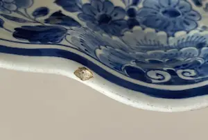 Porceleyne Fles - Delftsblauwe platelen gelobte kom of schaal kopen? Bied vanaf 1!