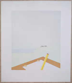 Jeroen Henneman - De bungalow Ynyswidden, zeefdruk kopen? Bied vanaf 95!