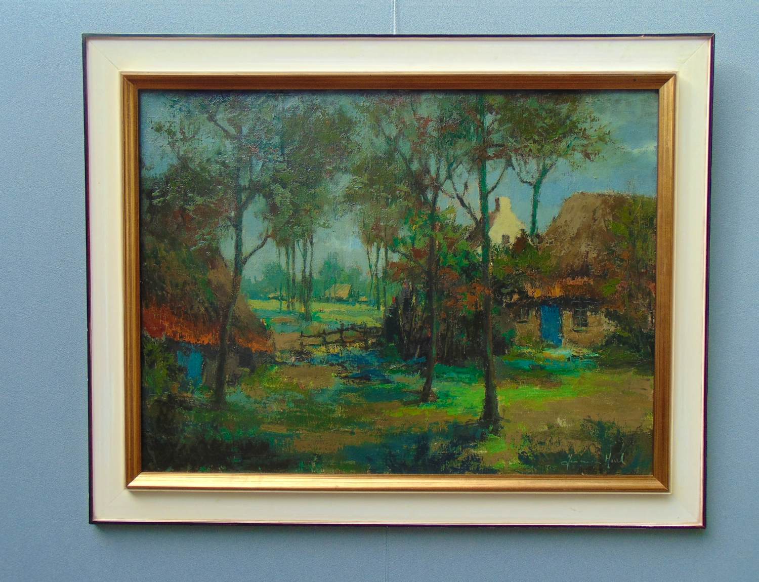 Buy Jan van den Hurk - Dorpsgezicht? Bid from 90!