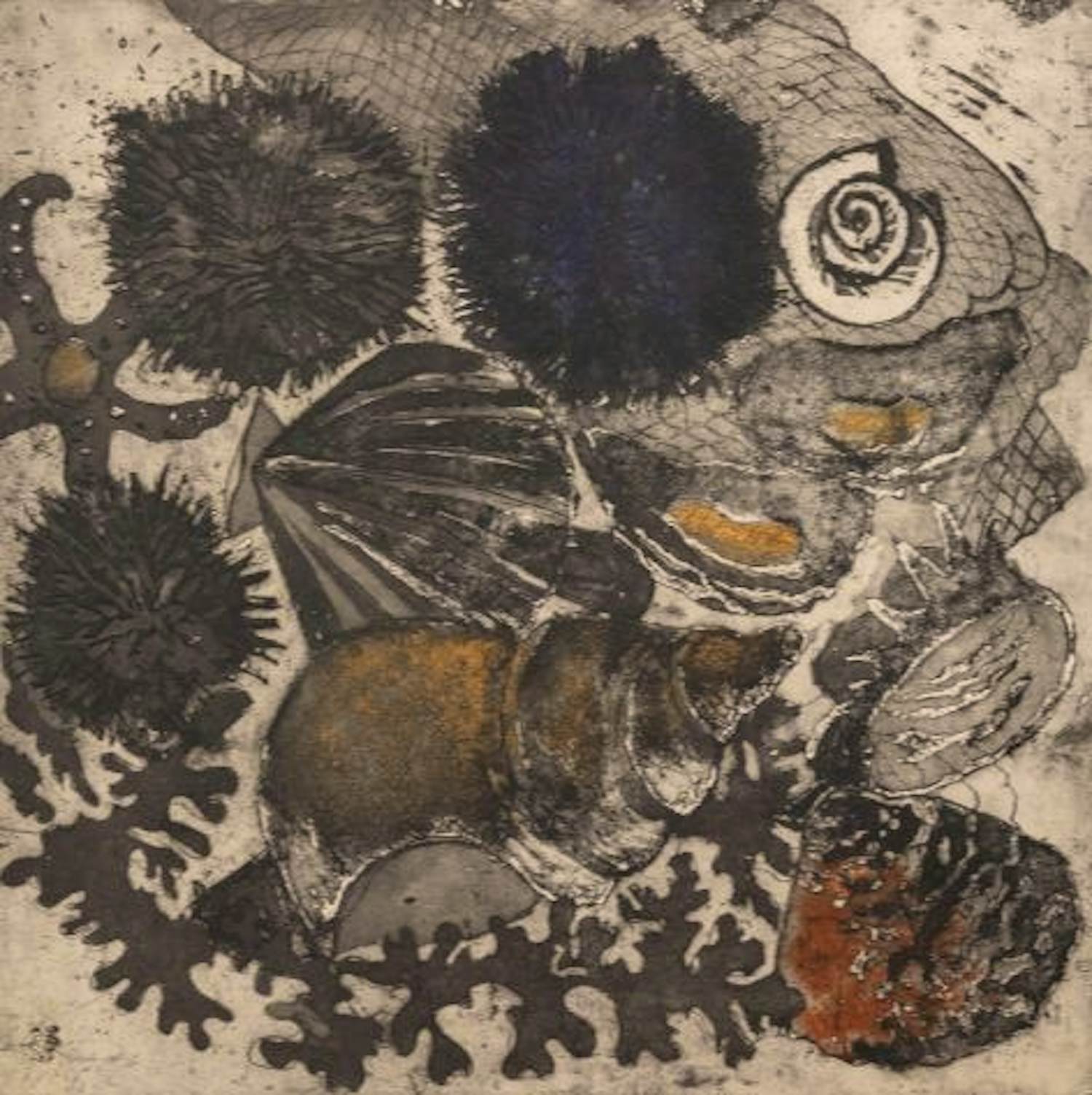 Jeanne Bieruma Oosting - Aquatint: zeebanket kopen? Bied vanaf 399!