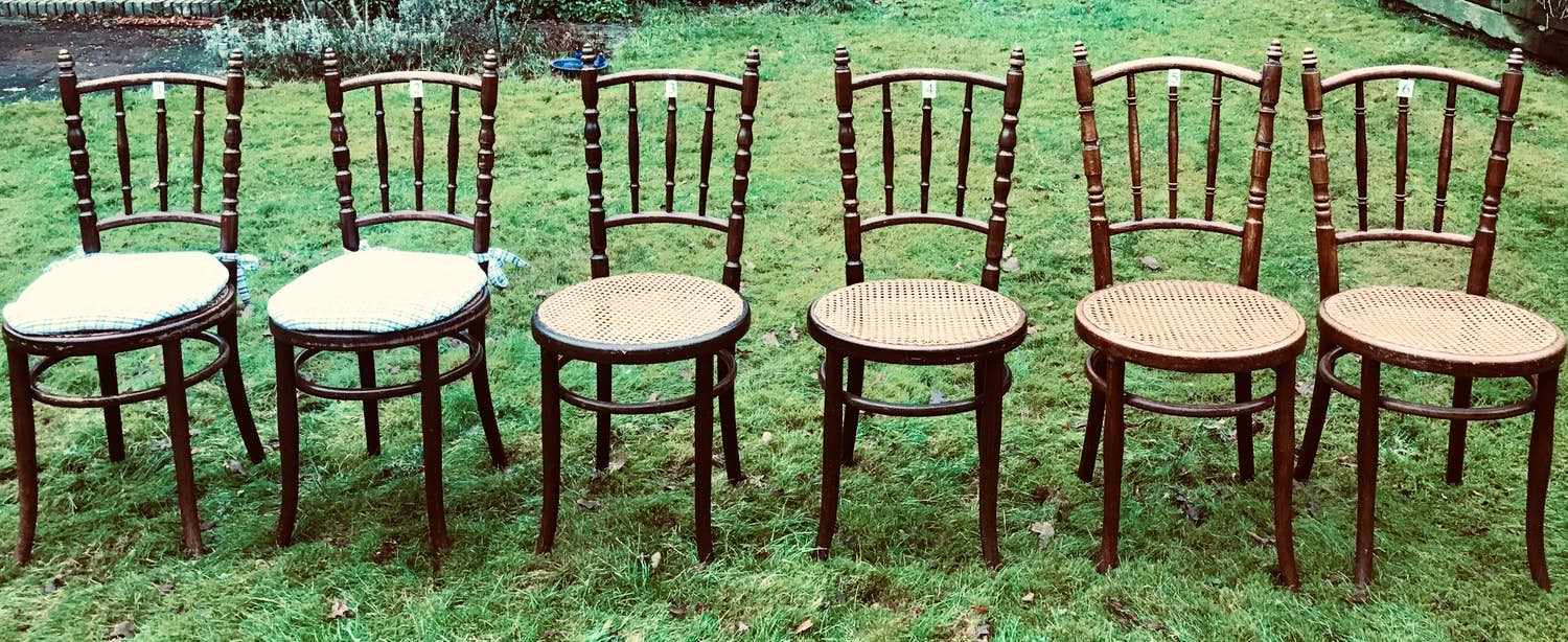 Michael Thonet - Bistrostoel, Fabrikamt Fischel-Wenen, Josef Hofmann Ontwerper-Bielitz kopen? Bied vanaf 140!
