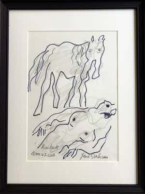 Jan Sierhuis - Rustende amazone verkocht voor € 100!