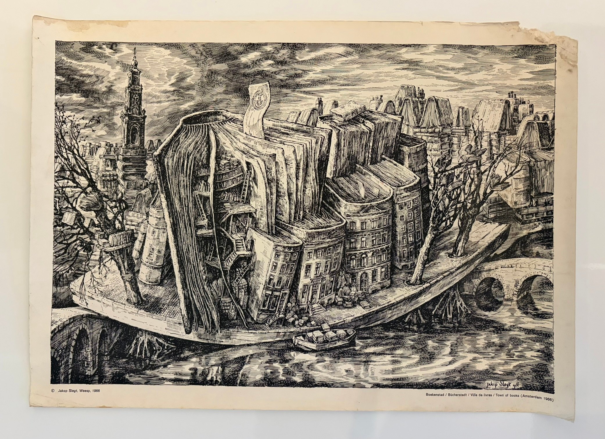 Jakop Slegt - Boekenstad kopen? Bied vanaf 50!