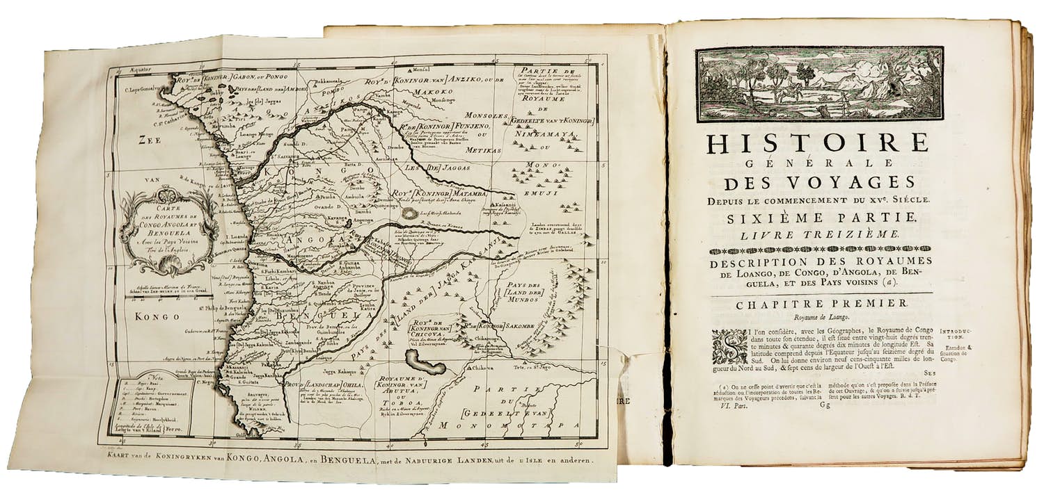 Jacob van der Schley - Deel VI van Histoire générale des voyages: Occidentales de l'Afrique kopen? Bied vanaf 1!