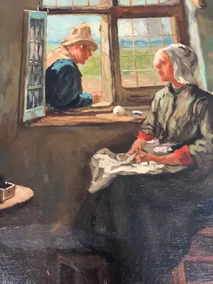 Arend Hijner - Praatje door het raam kopen? Bied vanaf 499!