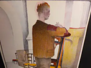 Maurice Langaskens - 2 prachtige chromolitho's,professioneel ingelijst. kopen? Bied vanaf 1!