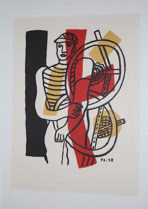 Fernand Leger - Le Cycliste kopen? Bied vanaf 1!