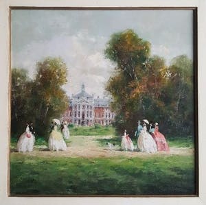 Fritz Möritz - Promenade vor dem Schloss zu Münster kopen? Bied vanaf 175!