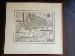 Isaac Tirion - Grondtekening der stad Edam. kopen? Bied vanaf 30!