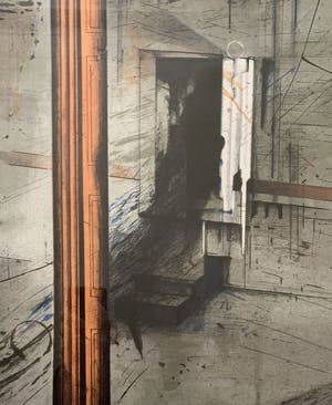 Gerti Bierenbroodspot - kleurenlitho - 'Apographon Saqqara' - 1981 kopen? Bied vanaf 175!