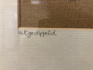 Ellen van Toor - Uitgesippel kopen? Bied vanaf 45!