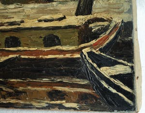 Tonny Timmermans - Olieverf op doek , Keizersgracht in de winter in Amsterdam – ca. 1960 kopen? Bied vanaf 35!