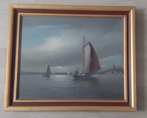 Niet of onleesbaar gesigneerd - Botters op IJSSELMEER kopen? Bied vanaf 1!