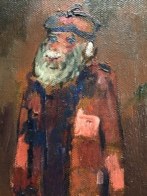 Theo van der Horst - Schilderij olieverf op doek, zonder titel, gesigneerd kopen? Bied vanaf 95!