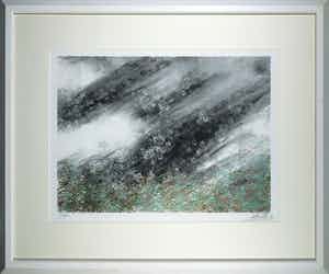 Toshimitsu Imai - Litho, Dix mille aubes - Memoire de la liberte - Ingelijst (Groot) verkocht voor € 200!