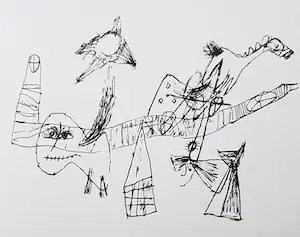 Corneille - Promenade au pays de pommes (herdruk 1966), gesigneerde publicatie kopen? Bied vanaf 75!