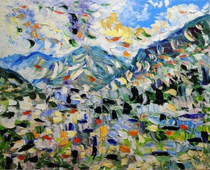 Niet of onleesbaar gesigneerd - andorre kopen? Bied vanaf 10!