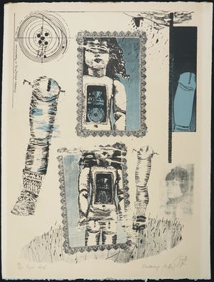 Wim Jonkman - Litho, Wondering kopen? Bied vanaf 1!