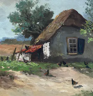 Henriette Hubregtse-Lanzing - Boerderijtje met kippen kopen? Bied vanaf 75!