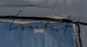 Lucebert - Ingelijste gemengde techniek: De geschenken van Apollo - 1984 kopen? Bied vanaf 2995!