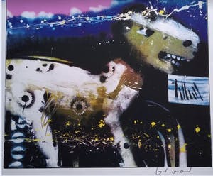 Herman Brood - Nightride - Nr. 28 van 175 - handgesigneerd kopen? Bied vanaf 325!