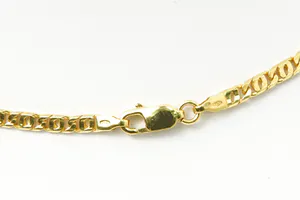 Elegant 18 krt geel-gouden zg Scroll collier / ketting - Lang formaat 60cm. kopen? Bied vanaf 520!
