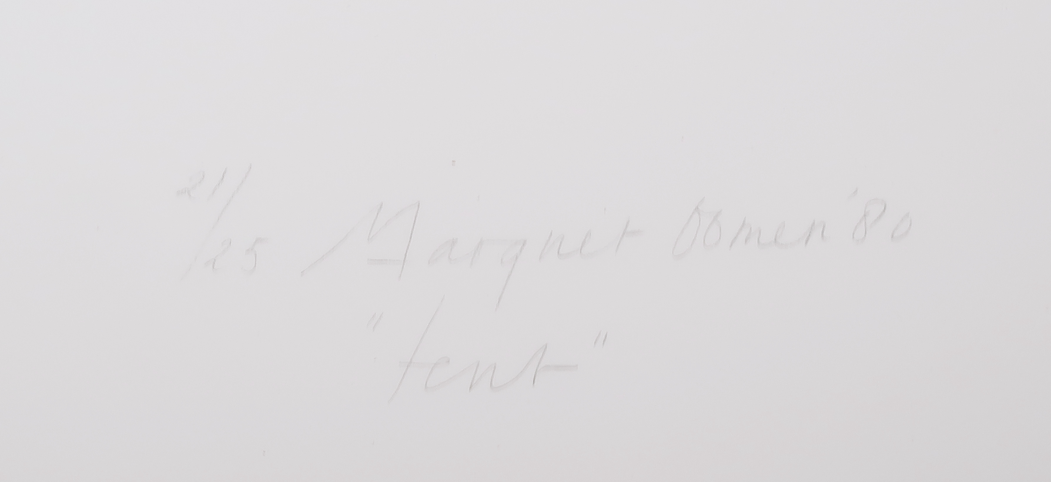Margriet Oomen - Litho, Tent kopen? Bied vanaf 1!