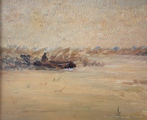 Aris Knikker - Polderlandschap kopen? Bied vanaf 175!