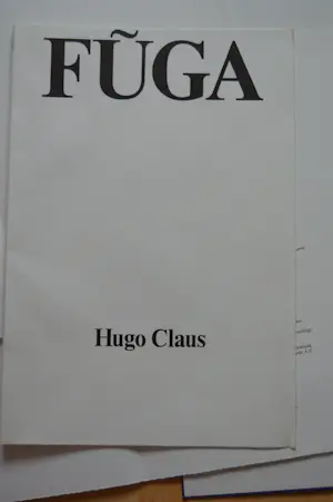 Hugo Claus - "FUGA" Portfolio met acht haiku's en litho's. Compleet. kopen? Bied vanaf 300!