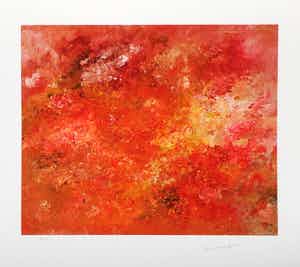 Armando - Landschap - Giclée -2015 - oplage 30 stuks verkocht voor € 195!