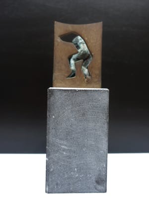 Brons (Onbekend) - "Ontsnapping"in brons kopen? Bied vanaf 100!
