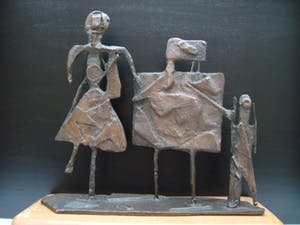 Brons (Onbekend) - "La famille" cobra stijl. kopen? Bied vanaf 375!