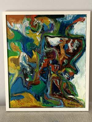 Finn Pedersen - Zonder titel verkocht voor € 450!