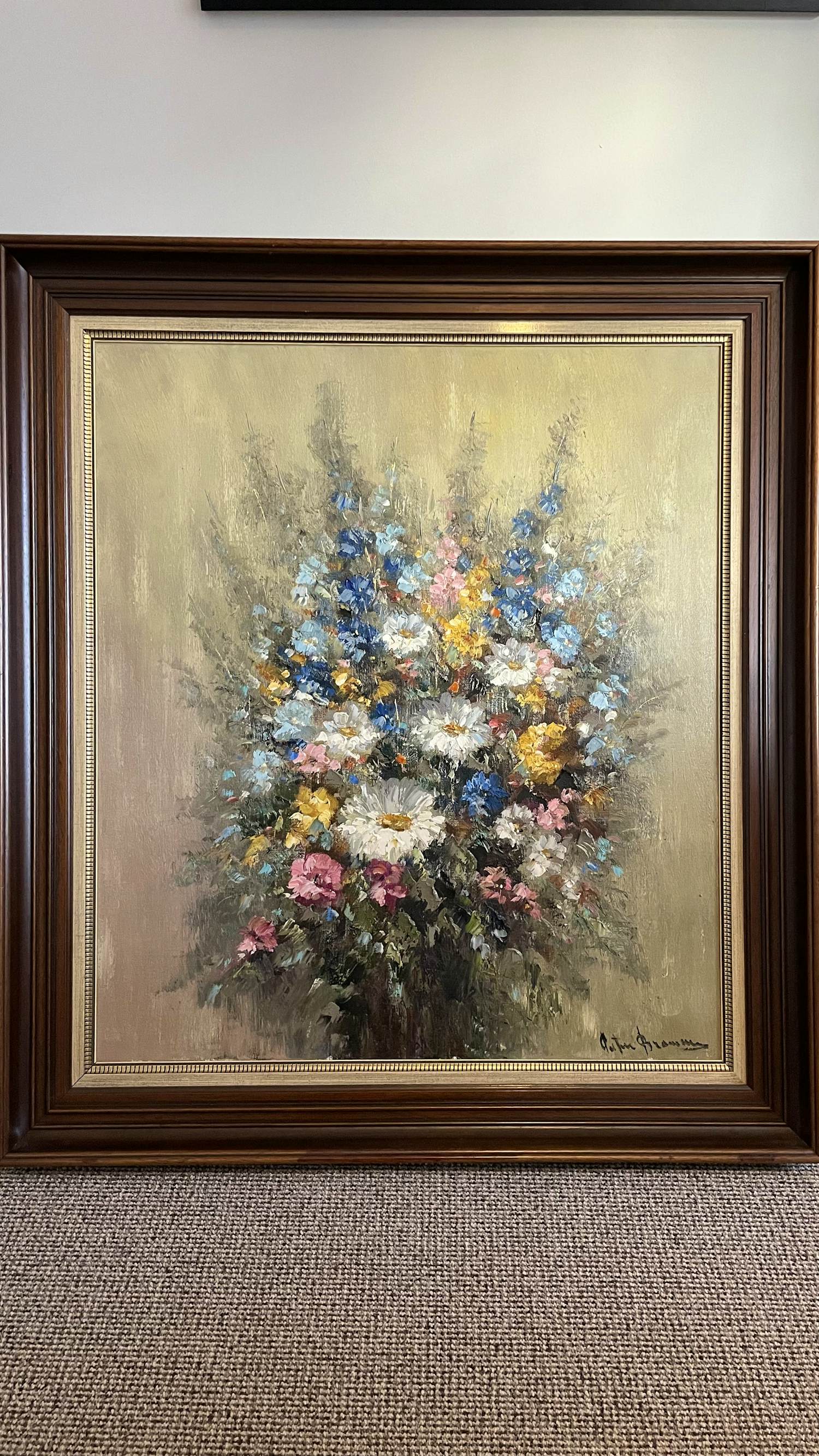 Peter Brouwer - Bloemen stilleven kopen? Bied vanaf 500!