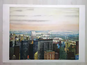 Daniel Morper - „METROPOLIS" - Radierung - Auflage von 100 - handsigniert - (106 x 75 cm) kaufen? Bieten Sie von 450!