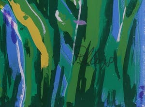 Roel Hofman - Zeefdruk, Tulpen IV - Ingelijst kopen? Bied vanaf 10!