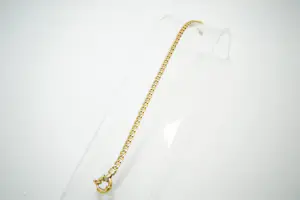 50 - Elegante 14krt gouden bi-color dames armband - gourmette schakel kaufen? Bieten Sie von 200!