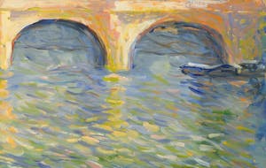 Patrick Marie - Le pont neuf - le soir III kopen? Bied vanaf 1!