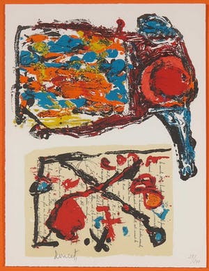 Jacques Doucet - Litho uit het portfolio Traces du Quotidien - Ingelijst kopen? Bied vanaf 1!