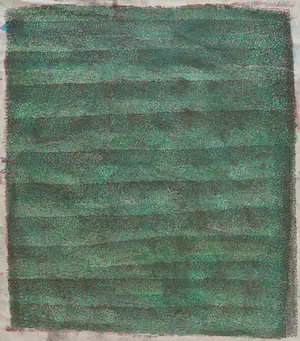 Urs Pfannenmuller - Geschilderd wandkleed, Abstract landschap (Zeer groot) kopen? Bied vanaf 1!