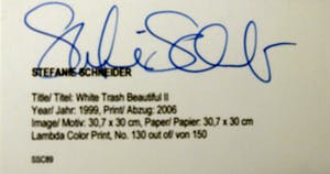 Stefanie Schneider - white trash beautiful II kopen? Bied vanaf 250!