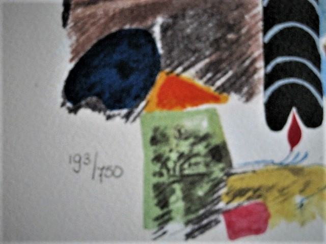 Hugo Claus - Jaski Art Catalogus / Kleuren compositie - gesigneerde zeefdruk 1994 kopen? Bied vanaf 1!