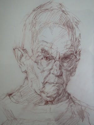 Joop Liesker - Zelfportret kopen? Bied vanaf 45!