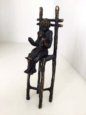 Astrid Veldhuyzen-Koppen - Sculptuur “ Moeder en kind “ verkocht voor € 65!