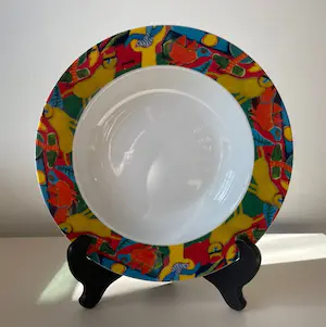 Corneille - Porseleinen diepe borden decor L’ été Commencant - 10 stuks kaufen? Bieten Sie von 50!